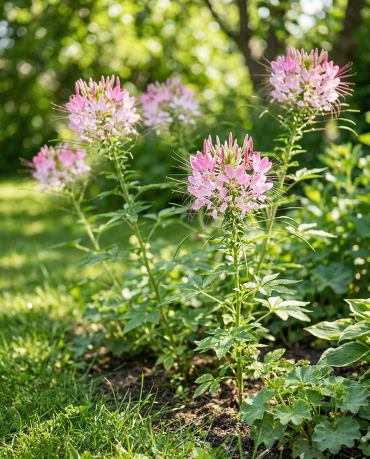 Spiderplant Rose Queen (Cleome hassleriana) – eenjarige bloemenzaden van SeedsChoice