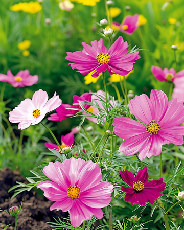 Dwarf Sensation Mixed zaden (Cosmos bipinnatus) – eenjarige mix