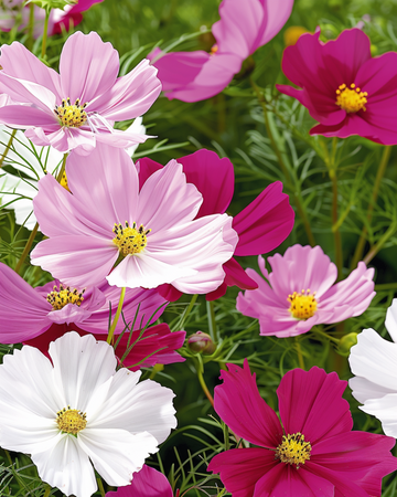 Sensation Mixed zaden (Cosmos bipinnatus) – eenjarige mix