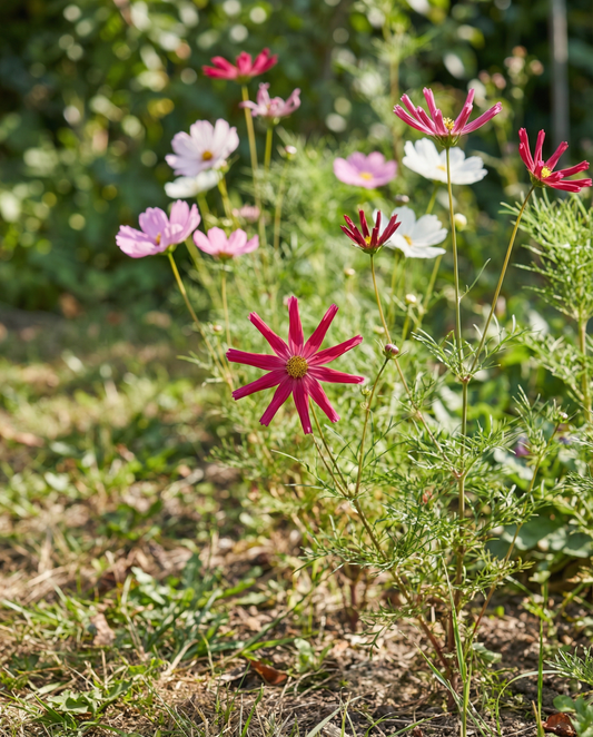 Sea Stars (Cosmos bipinnatus) – eenjarige mix zaden van SeedsChoice