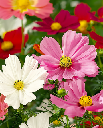 Sea Stars zaden (Cosmos bipinnatus) – eenjarige mix