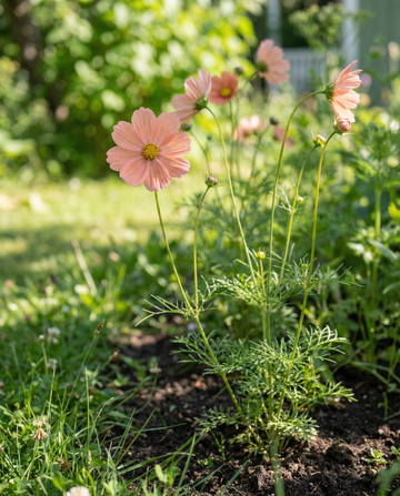 Apricotta (Cosmos bipinnatus) – eenjarige bloemenzaden van SeedsChoice