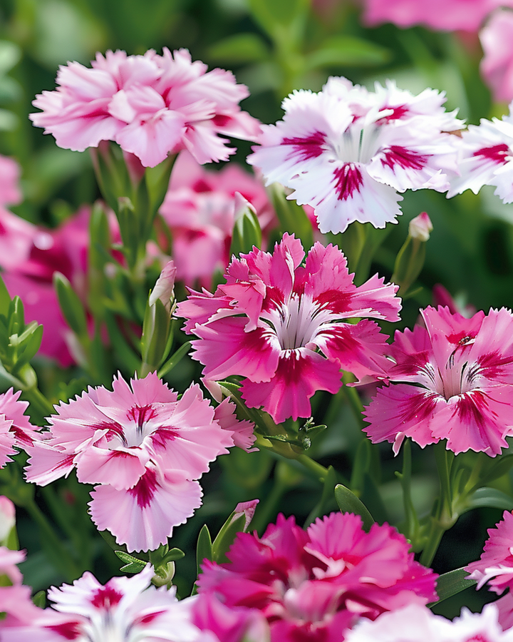Zaden van duizendschoon Wee Willie (Dianthus barbatus) – eenjarige bloem