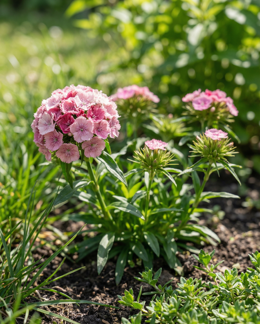 Duizendschoon Wee Willie (Dianthus barbatus) – eenjarige bloemenzaden van SeedsChoice