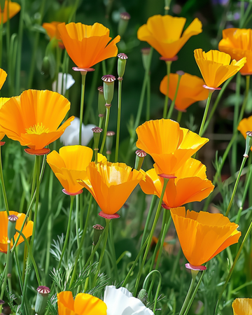 Single Flowered Mixed Mix – eenjarige bloemenzaden van SeedsChoice