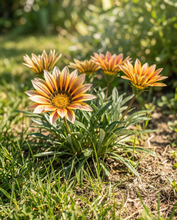 Treasure Mix F1 Tiger (Gazania rigens) – eenjarige bloemenzaden van SeedsChoice