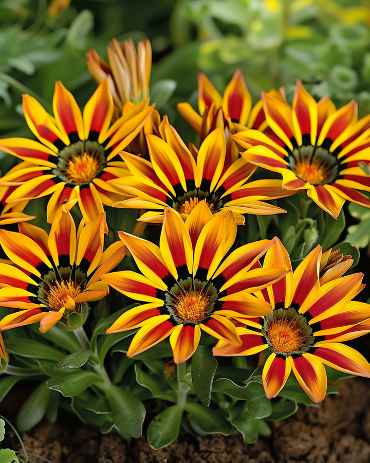 Treasure Sunshine Mix zaden (Gazania splendens) – eenjarige bloem
