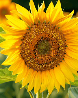 Zonnebloemzaden Helianthus Annuus Giganteus eenjarig 250 cm hoog