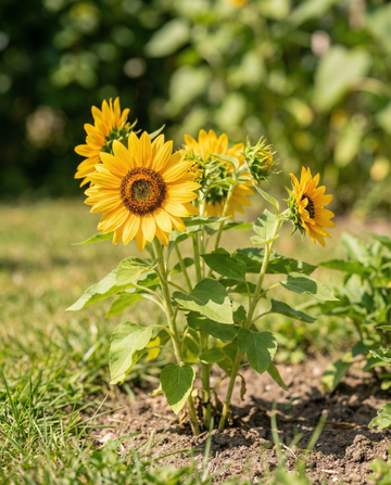 Zonnebloem voor potten Pacino 40 Cm (Helianthus annuus) – eenjarige bloemenzaden van SeedsChoice