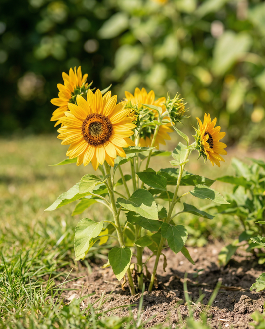 Zonnebloem voor potten Pacino 40 Cm (Helianthus annuus) – eenjarige bloemenzaden van SeedsChoice