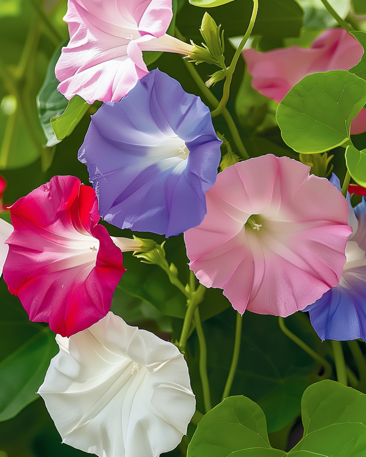 Mixed Colors Climber Flowering Vine zaden (Ipomoea purpurea) – eenjarige klimplant