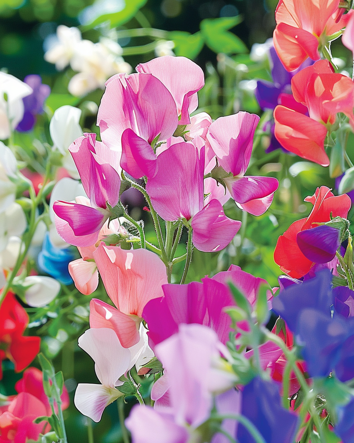 Lathyrus Colorama Mix zaden (Lathyrus odoratus) – eenjarige bloem