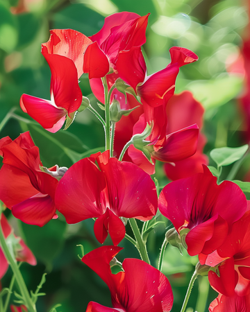Sweet Pea Royal Family Red Climber zaden (Lathyrus odoratus) – eenjarige klimplant