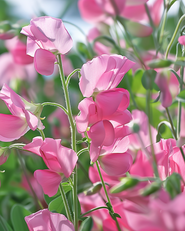 Sweet Pea Royal Family Pink zaden (Lathyrus odoratus) – eenjarige bloem