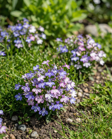 String Of Pearls Mixed (Lobelia erinus) – eenjarige mix zaden van SeedsChoice