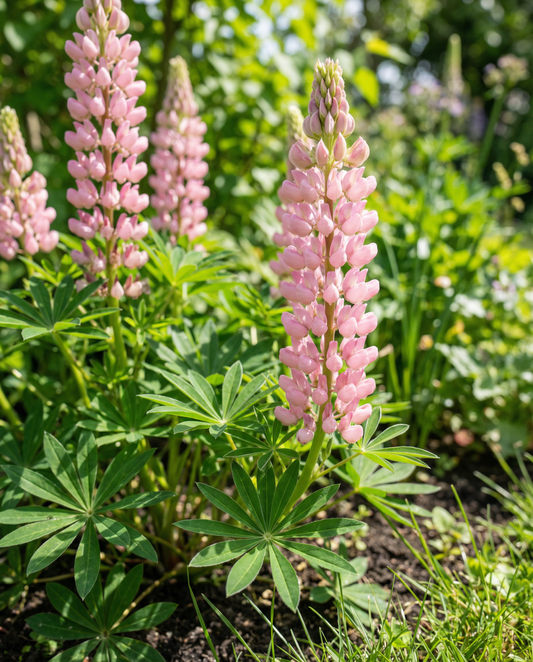 Lupine Pink Fairy (Lupinus elegans) – eenjarige bloemenzaden van SeedsChoice