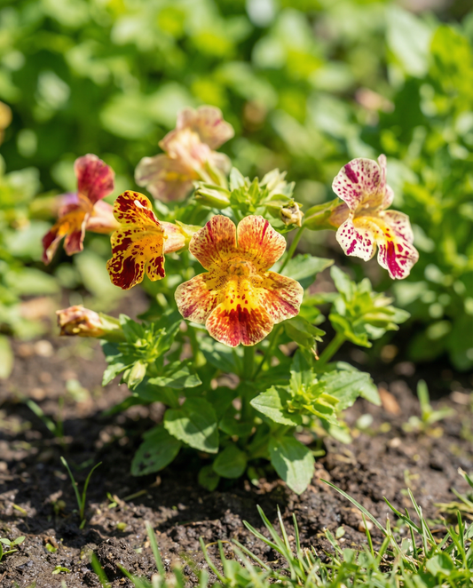 Monkey Queen's Prize (Mimulus hybrida) – eenjarige bloemenzaden van SeedsChoice