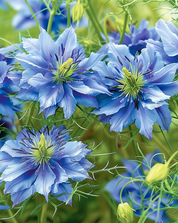 Love In The Mist Miss Jekyll Blue zaden (Nigella damascena) – eenjarige bloem