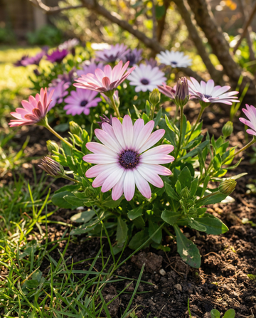 Afrikaanse madeliefje Akila (Osteospermum ecklonis) – zaden jaarlijkse mix van SeedsChoice