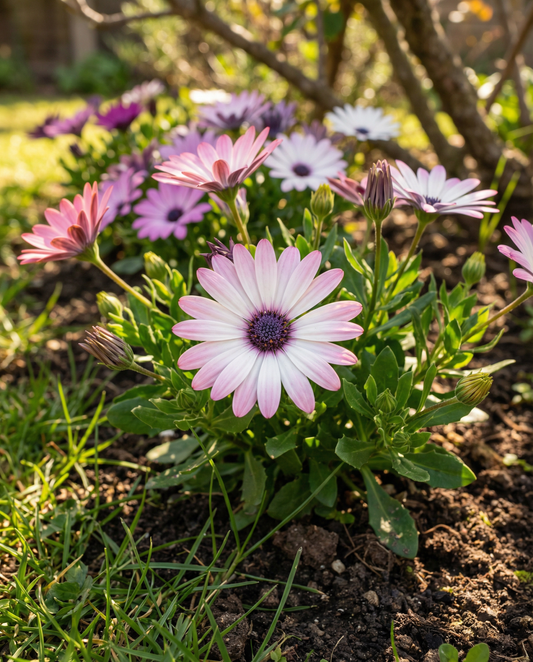 Afrikaanse madeliefje Akila (Osteospermum ecklonis) – zaden jaarlijkse mix van SeedsChoice