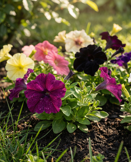 Sophistica Mixed (Petunia grandiflora) – eenjarige mixzaden van SeedsChoice