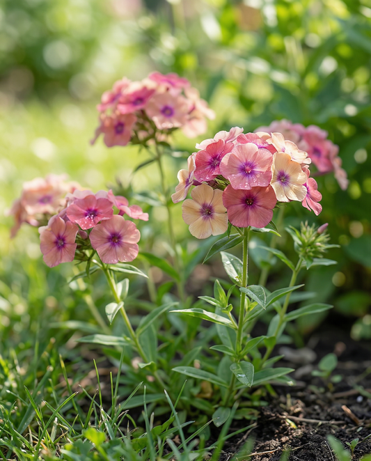 Cherry Caramel (Phlox drummondii) – eenjarige bloemenzaden van SeedsChoice