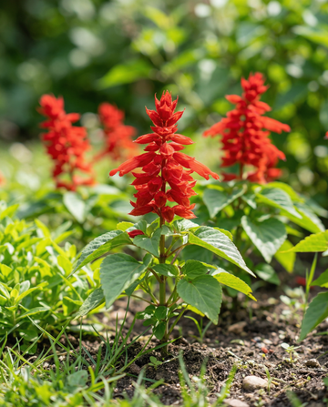 St. John's Fire (Salvia splendens) – eenjarige bloemenzaden van SeedsChoice