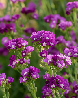 Lamsoorzaden Purple Attraction Limonium Sinuatum eenjarige bloem