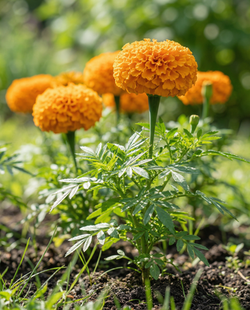 Afrikaanse goudsbloem Hawaii (Tagetes erecta) – eenjarige bloemenzaden van SeedsChoice