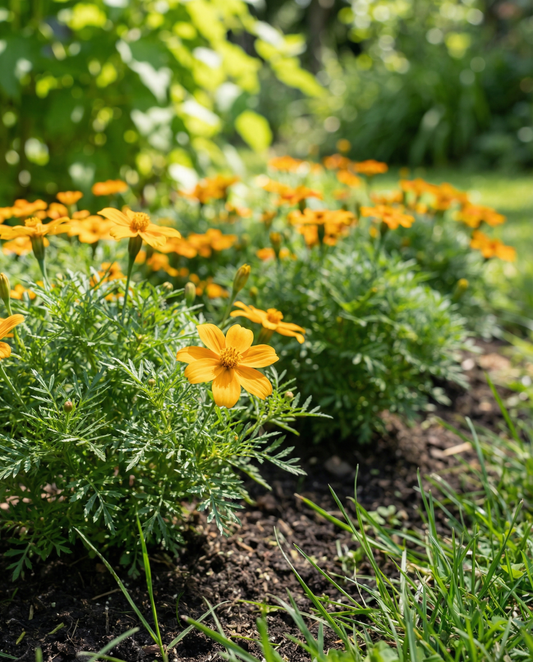 Frans Afrikaantje Starfire 35 Cm (Tagetes tenuifolia) – eenjarige bloemenzaden van SeedsChoice