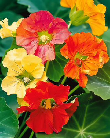 Nasturtium Glorious Gleam zaden (Tropaeolum majus) – eenjarig