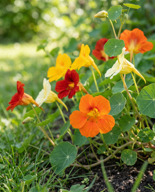 Nasturtium Jewel Of Africa (Tropaeolum majus) – eenjarige zaden van SeedsChoice