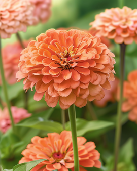 Zinnia Eldorado zaden Zinnia Elegans eenjarig