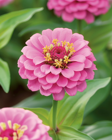 Lilliput Rose Gem zaden (Zinnia elegans) – eenjarig