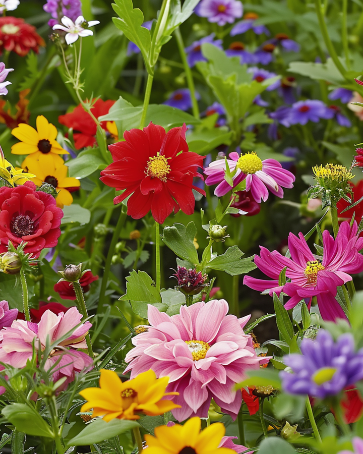 Snijbloemenmengsel 60 tot 80 cm zaden – eenjarige bloem