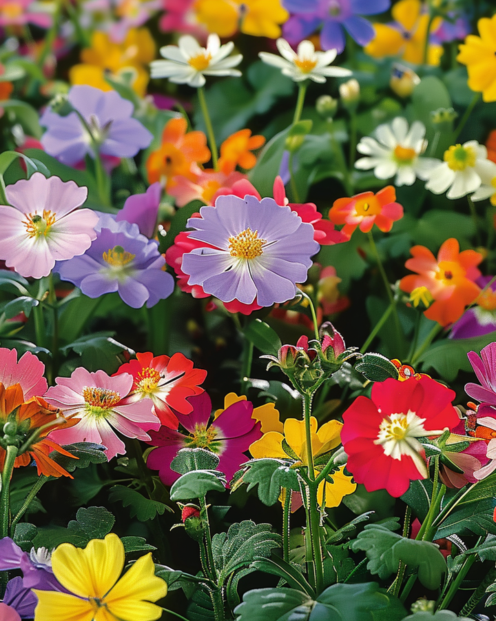 Japanese Carpet Mix volle zon 15 tot 45 cm zaden – eenjarige bloem
