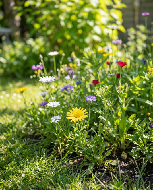 Wildflower Mix 5g Pack (Linum usitatissimum) – eenjarige bloemenzaden van SeedsChoice