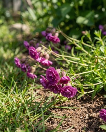 Nodding Catchfly Sibella Carmine (Silene pendula) – eenjarige zaden van SeedsChoice