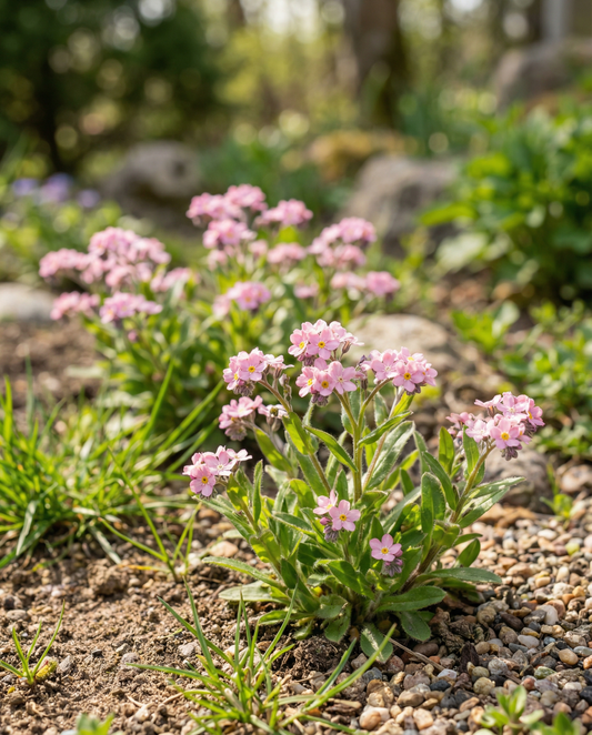 Vergeet-mij-niet Victoria Pink (Myosotis alpestris) – tweejarige bloemenzaden van SeedsChoice