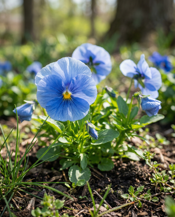 Viooltje Ullwater (Viola wittrockiana) – tweejarige bloemenzaden van SeedsChoice