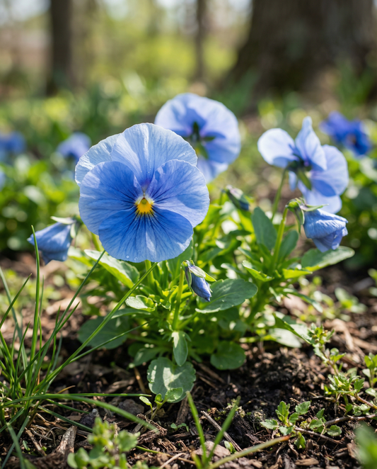 Viooltje Ullwater (Viola wittrockiana) – tweejarige bloemenzaden van SeedsChoice