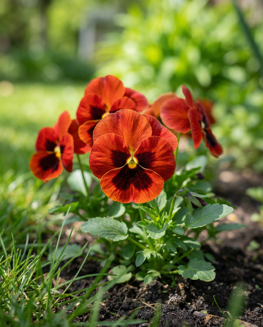 Viooltje Alpenglow (Viola wittrockiana) – tweejarige bloemenzaden van SeedsChoice