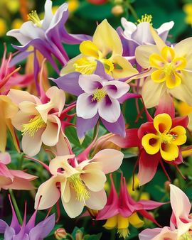 Akeleizaden Mrs Scott Elliott Aquilegia Vulgaris vaste plant