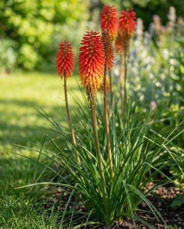 Red Hot Poker Tritoma Royal Castle Hybrids (Kniphofia uvaria) – meerjarige zaden van SeedsChoice