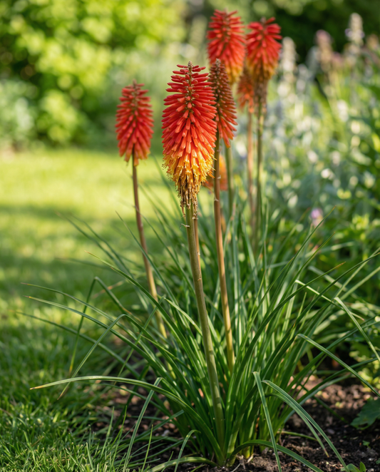 Red Hot Poker Tritoma Royal Castle Hybrids (Kniphofia uvaria) – meerjarige zaden van SeedsChoice