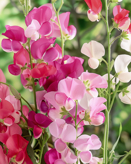 Pronkerwtzaden Lathyrus Latifolius meerjarige bloemenmix