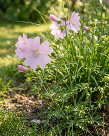 Muskuskaasjeskruid (Malva moschata) – meerjarige bloemenzaden van SeedsChoice