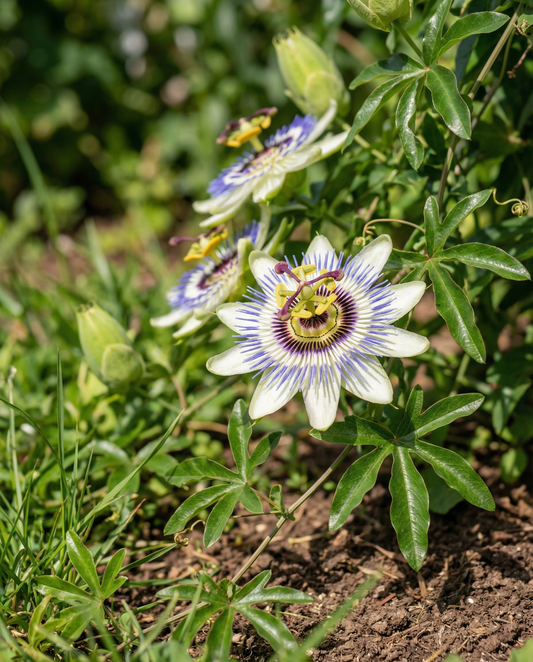 Passiebloem klimmer (Passiflora caerulea) – meerjarige klimplant zaden van SeedsChoice