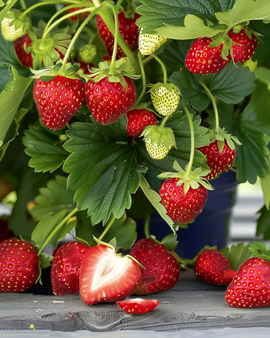 Aardbei Ruby Ann F1 zaden Fragaria Ananassa eenjarig