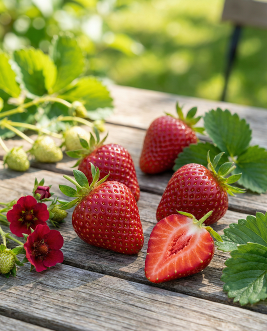 Aardbei Ruby Ann F1 (Fragaria ananassa) – eenjarige zaden van SeedsChoice